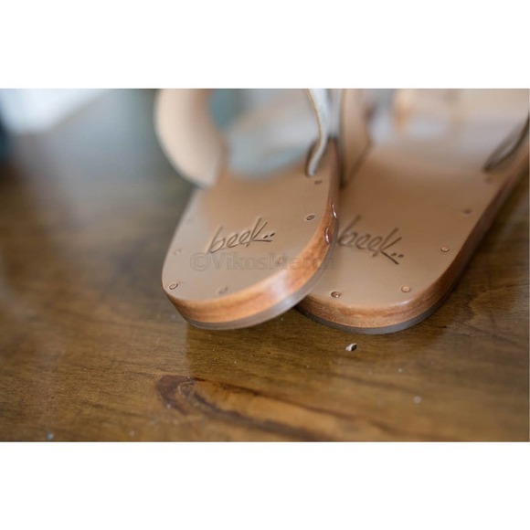 BEEK by Two Birds Finch Leather Sandal 6 Snake NEW - Picture 4 of 5